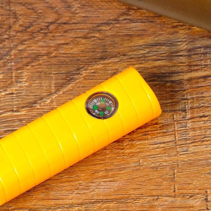 Лупа классическая, капля 5х, d=7,5см, с компасом Лупа классическая, капля 5х, d=7,5см, с компасом