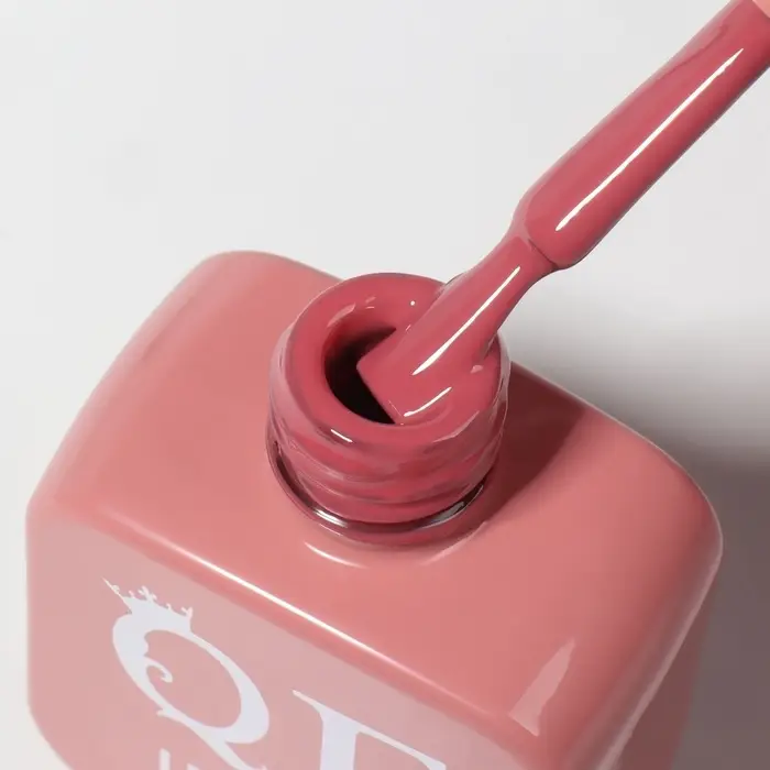 Гель лак для ногтей, однотонный, трехфазный, 10 мл, LED/UV, розовый (121)