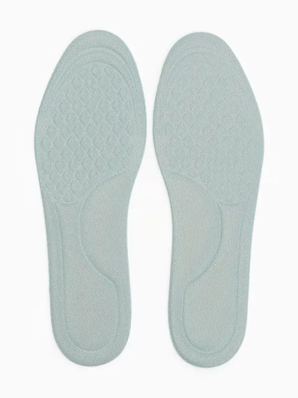 Стельки для обуви, универсальные, с массажным эффектом, р-р RU до 43 (р-р Пр-ля до 45), 27.5 см, пара, МИКС