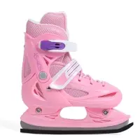 Коньки детские раздвижные BlackAqua, р. 30-33, для фитнеса, розовые Коньки детские раздвижные BlackAqua, р. 30-33, для фитнеса, розовые