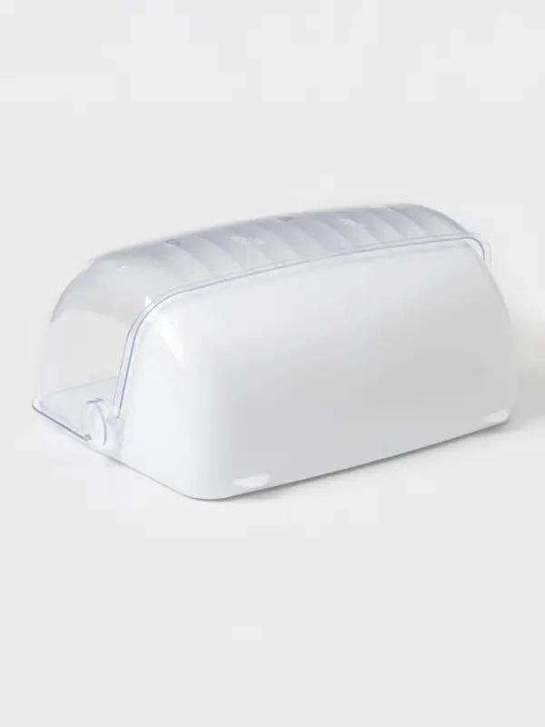 Хлебница пластиковая BEROSSI &laquo;Рондо&raquo;, 34.5&times;27.3&times;16.5 см, белая