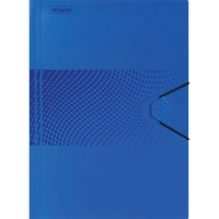 Папка на резинках Attache  Digital, синий