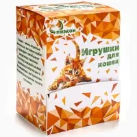 Шарики для кошек, 4 см (подходят для игровых комплексов), фасовка 60 шт., микс цветов