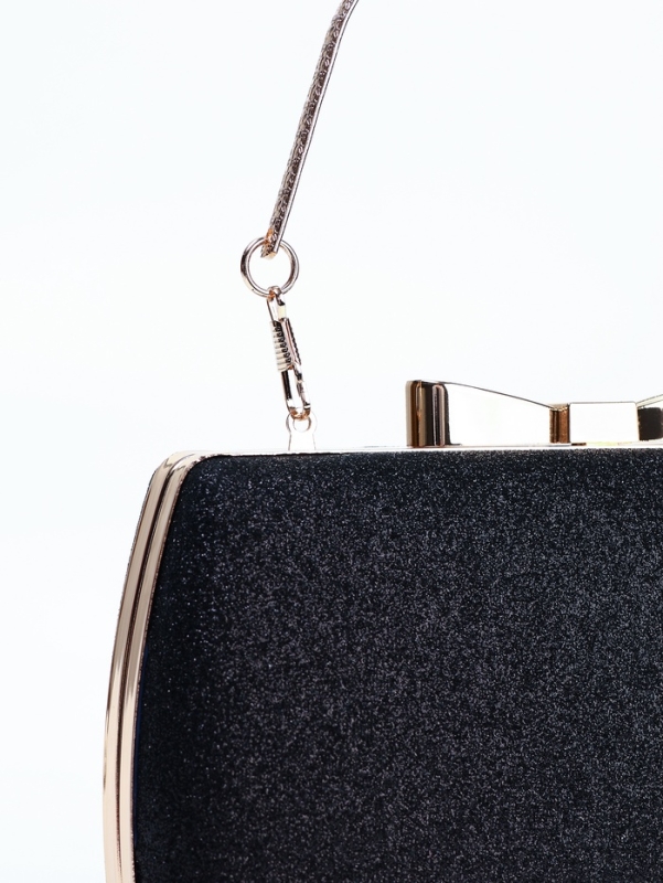 Сумка жен, 18.5*4.5*12 см, отд на фермуаре, цепь, ручка, черный Сумка жен, 18.5*4.5*12 см, отд на фермуаре, цепь, ручка, черный