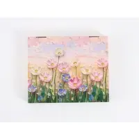 Коробка складная &laquo;Цветочный луг&raquo;, 31 х 25,6 х 16 см