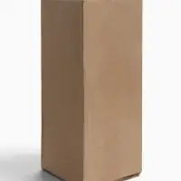 Ваза для цветов &laquo;Фелисия&raquo;, 15&times;38 см, стекло, белая