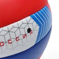 Волейбольный мяч MINSA &laquo;РОССИЯ&raquo;, машинная сшивка, 18 панелей, р. 5, PVC