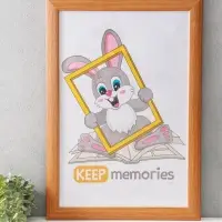 Фоторамка для фото 40&times;60 см Keep memories Luxe Elegance, пластик, бежевый, (пластиковый экран)