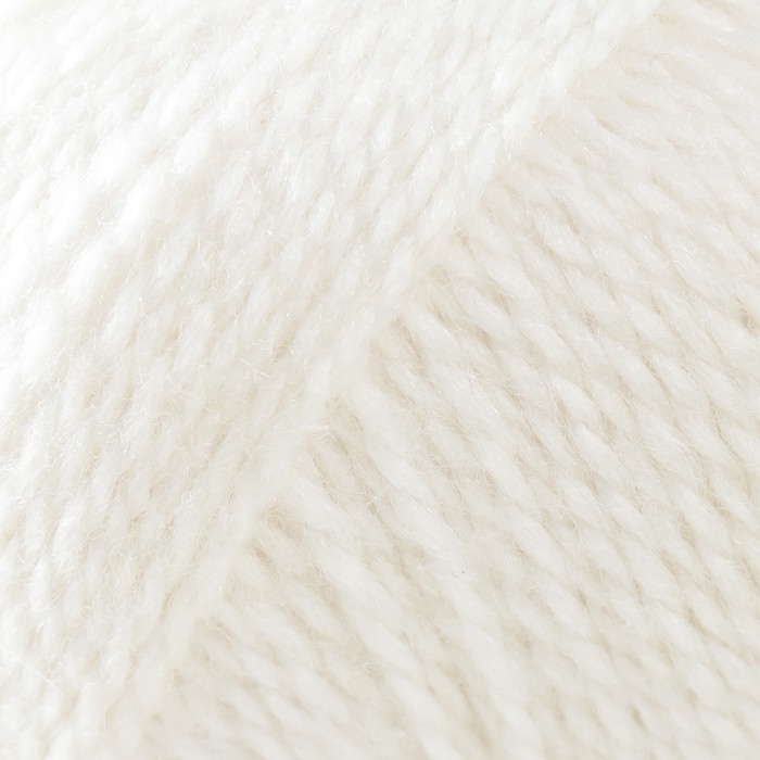 Пряжа Пряжа "Воздушная" 25%меринос. шерсть, 25%шерсть, 50%акрил 370м/100гр (001 суровый)