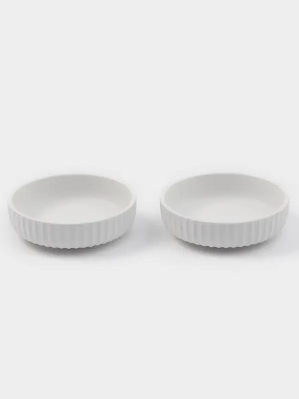 Набор соусников 2 шт Magisto Line 9*2.5 см цвет белый Набор соусников 2 шт Magisto Line 9*2.5 см цвет белый