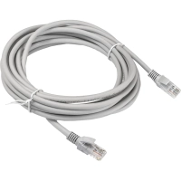 Патч-корд ExeGate UTP-RJ45-RJ45-5e-20M-GY, cat.5e, 20м, серый <EX241492RUS