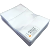 Обложка для паспорта труд. книжки нов. образца,прозрачн.,132x183, 1071.К(Э)