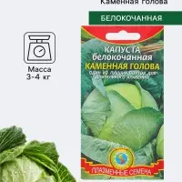 Семена Капуста белокочанная &laquo;Каменная голова&raquo;, 0.3 г, &laquo;Плазмас&raquo;