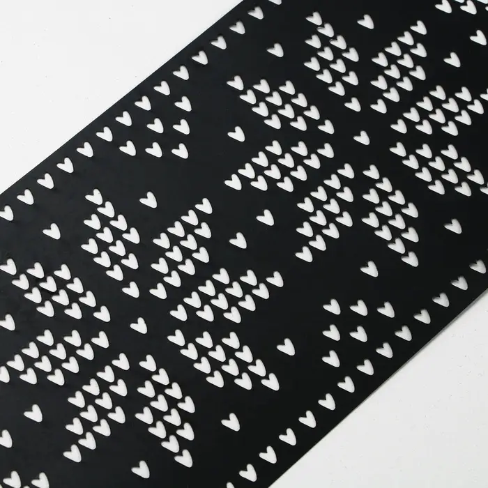 Трафарет для торта новогодний «Вязаный Новый год», 32×10 см