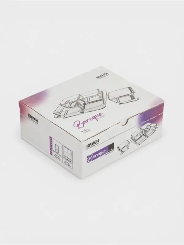 Менажница составная BAROQUE 4+1    13.5*16 см