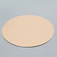 Подложка кондитерская, золотая 28 см - Набор 5 шт.