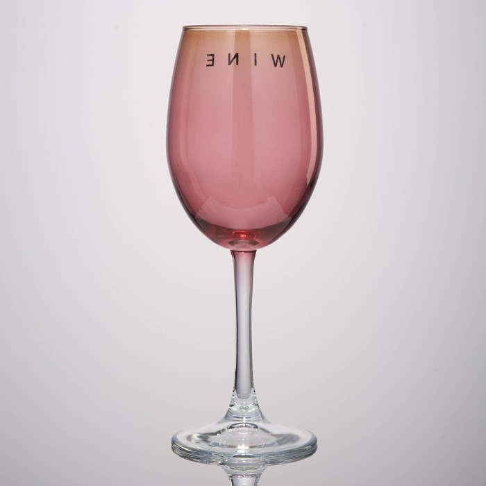 Бокал для вина «Wine», 360 мл, розовый Бокал для вина «Wine», 360 мл, розовый