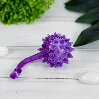 Мяч «Ёжик», световой, 4,5 см, цвета МИКС Мяч «Ёжик», световой, 4,5 см, цвета МИКС