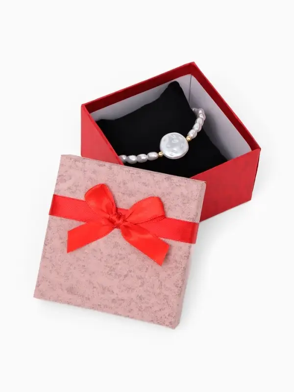 Набор коробочек подарочных 6 шт. под часы &laquo;Структура&raquo;, 8,5&times;8,5 см, цвет МИКС