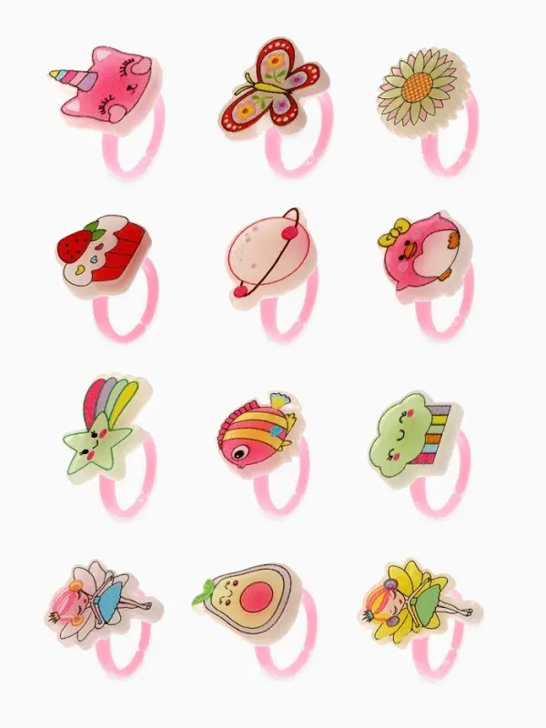 Кольцо Выбражулька &laquo;Зверюшки&raquo;, форма МИКС, безразмерное, МИКС