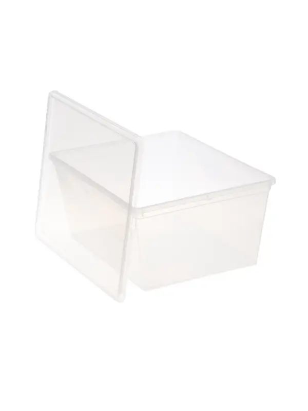 Ящик для хранения 10 л  цвет: прозрачно-матовый Ящик для хранения 10 л  цвет: прозрачно-матовый