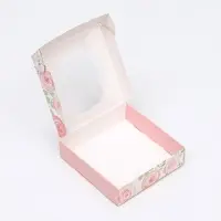 Коробка сборная с окном, For you, 11.5×11.5×3 см