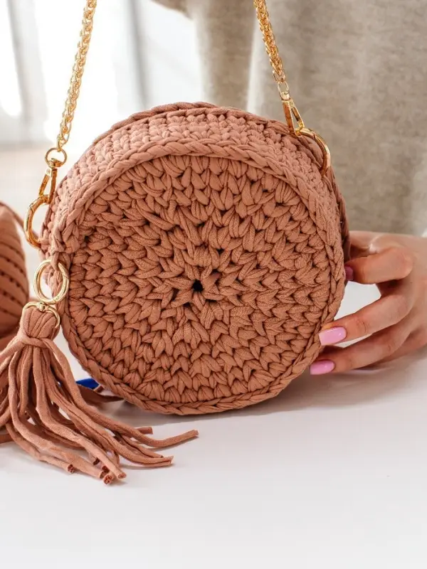 Кольцо-карабин, d=25/35 мм, толщина - 5 мм, 5 шт., цвет золотой