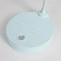 Лампа настольная RISALUX &laquo;Санди&raquo;, светодиодная, USB, АКБ, синяя, 11.7&times;14.5&times;18 см