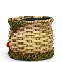 Декоративный горшок для цветов &laquo;Замок&raquo;, 14&times;14&times;11 см, керамический, Greengo