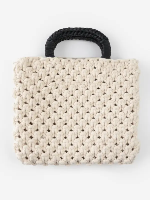 Ручки для сумок деревянные, плетёные, d=9.8&times;5.9 / 13.5&times;9.5 см, 2 шт., чёрные