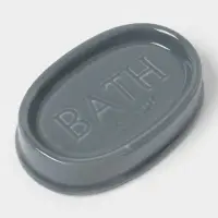 Аксессуары для ванной SAVANNA &laquo;Бэкки&raquo;, 3 предмета, мыльница, дозатор для мыла 400 мл, стакан, серо-голубые