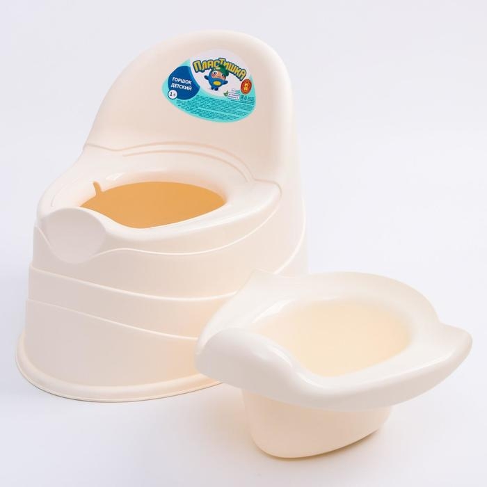 Горшок детский, съёмная чаша, цвет бежевый Горшок детский, съёмная чаша, цвет бежевый