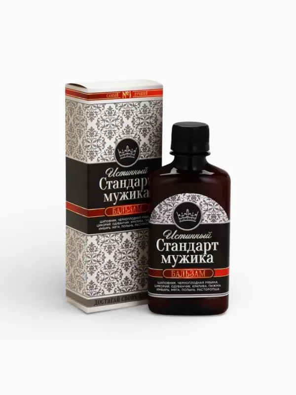 Природный бальзам &laquo;Стандарт мужика&raquo;, 250 мл.