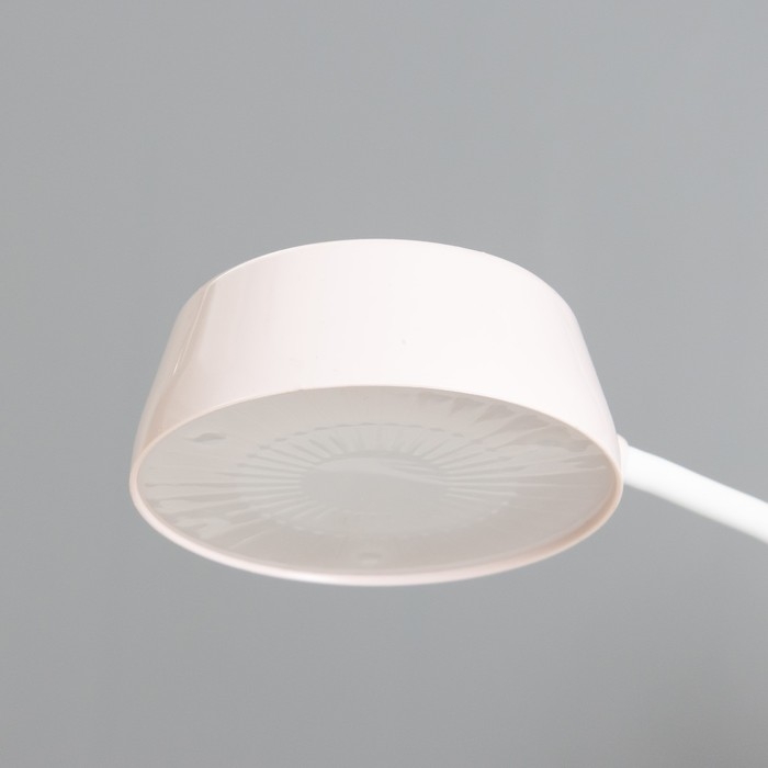 Настольная лампа с точилкой "Зайчик" LED 2Вт 3000К USB АКБ розовый 15х14х30 см