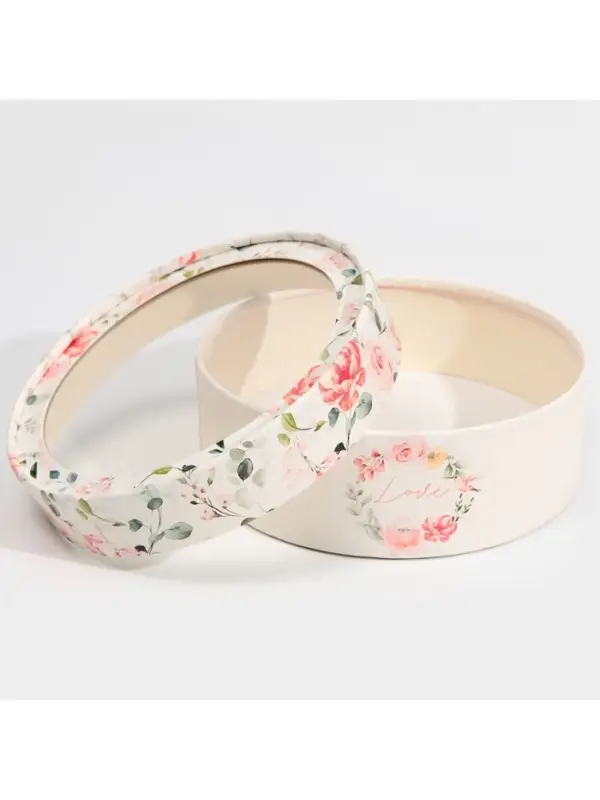 Коробка для макарун, кондитерская упаковка тубус с окном, Love, 16&times;16&times;5 см