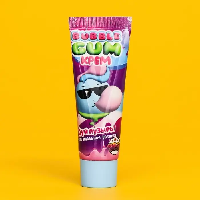 Жевательная резинка «Дуй пузырь! Bubble gum крем», 22 г Жевательная резинка «Дуй пузырь! Bubble gum крем», 22 г