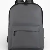 Рюкзак школьный, водонепроницаемый, однотонный, 1 отделение, 3 кармана, 31&times;11&times;40 см, серый