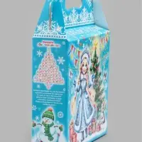 Подарочная коробка новогодняя &laquo;Волшебные подарки&raquo; 330&times;235&times;80, для сладких подарков