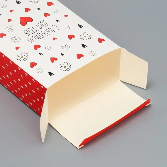 Коробка подарочная складная, упаковка, «Ты в моём сердечке», 16 х 23 х 7.5 см Коробка подарочная складная, упаковка, «Ты в моём сердечке», 16 х 23 х 7.5 см