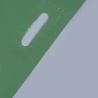 Пакет полиэтиленовый с вырубной ручкой, оливковый 40х50 см, 60 мкм