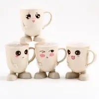 Кружка детская с крышкой Крошка Я, 270 мл., цвет и рисунок МИКС