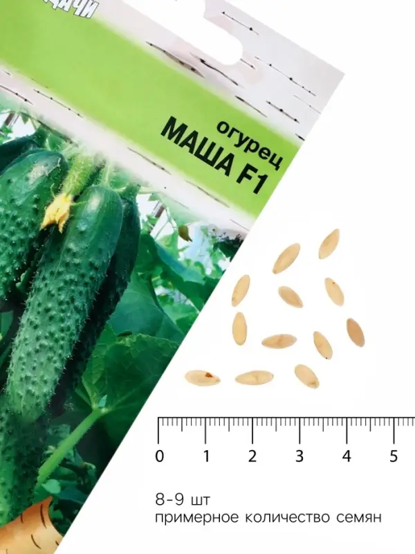 Семена Огурец &laquo;Маша&raquo;, F1, 0.2 г, &laquo;УРОЖАЙ УДАЧИ&raquo;
