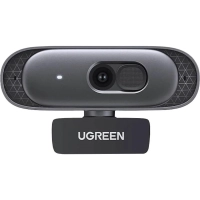 Веб-камера UGREEN CM778 (35626) USB HD Camera 2K@30FPS цв. серый