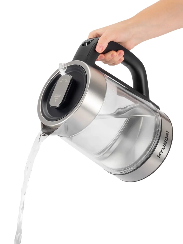 Чайник HYK-G4015 1,7л 2200Вт черный (стекло) Чайник HYK-G4015 1,7л 2200Вт черный (стекло)