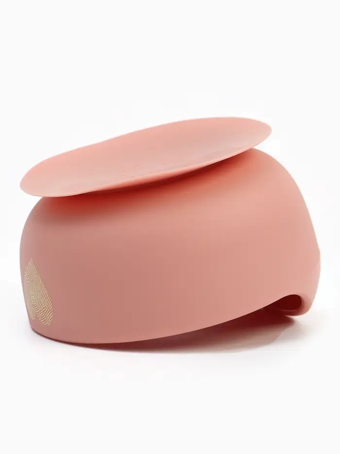 Тарелка детская на присоске и ложка, розовый, Mum&Baby Тарелка детская на присоске и ложка, розовый, Mum&Baby