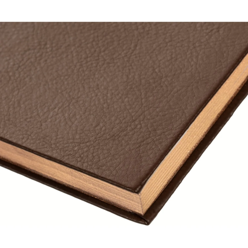 Ежедневник недатированный коричневый, А5, 140x200, 136 л, ATTACHE