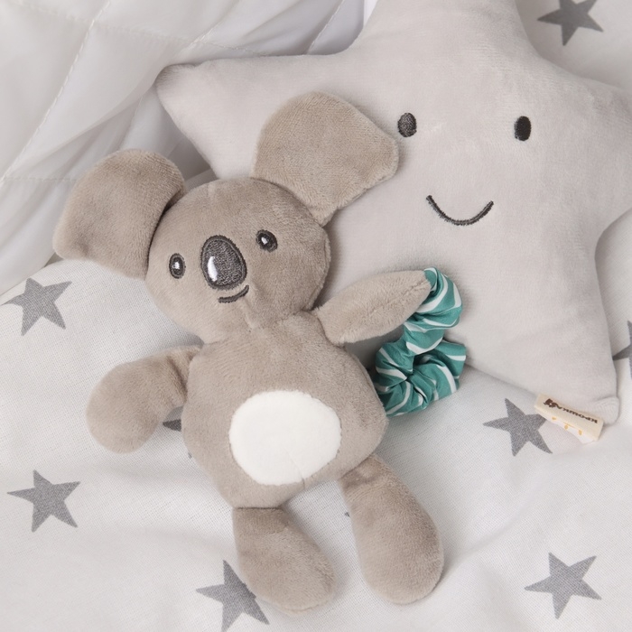 Подвеска музыкальная «Малыш Коала», с пищалкой, на кроватку, коляску, Крошка Я Подвеска музыкальная «Малыш Коала», с пищалкой, на кроватку, коляску, Крошка Я