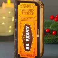 Купюрница "На удачу" 17х8,5 см Купюрница "На удачу" 17х8,5 см