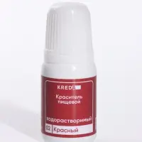 Краситель пищевой Prime-gel, водорастворимый, красный, 10 мл