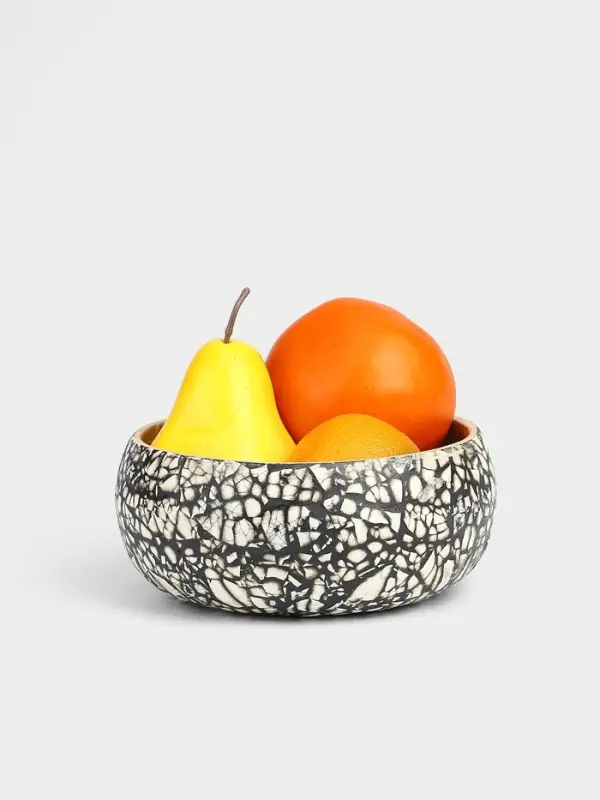 Ваза для фруктов, 15&times;15&times;6 см, бамбук